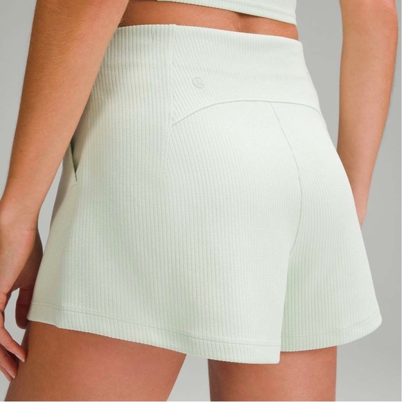 lululemon athletica Pants - Lululemon Ribbed Softstreme High-Rise Short 2"
Kohlrabi Green